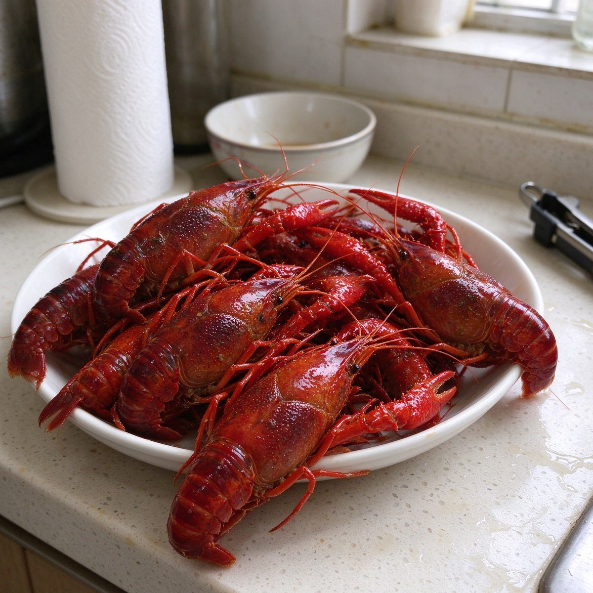 Boiled Crawfish Ready to Serve - view 3