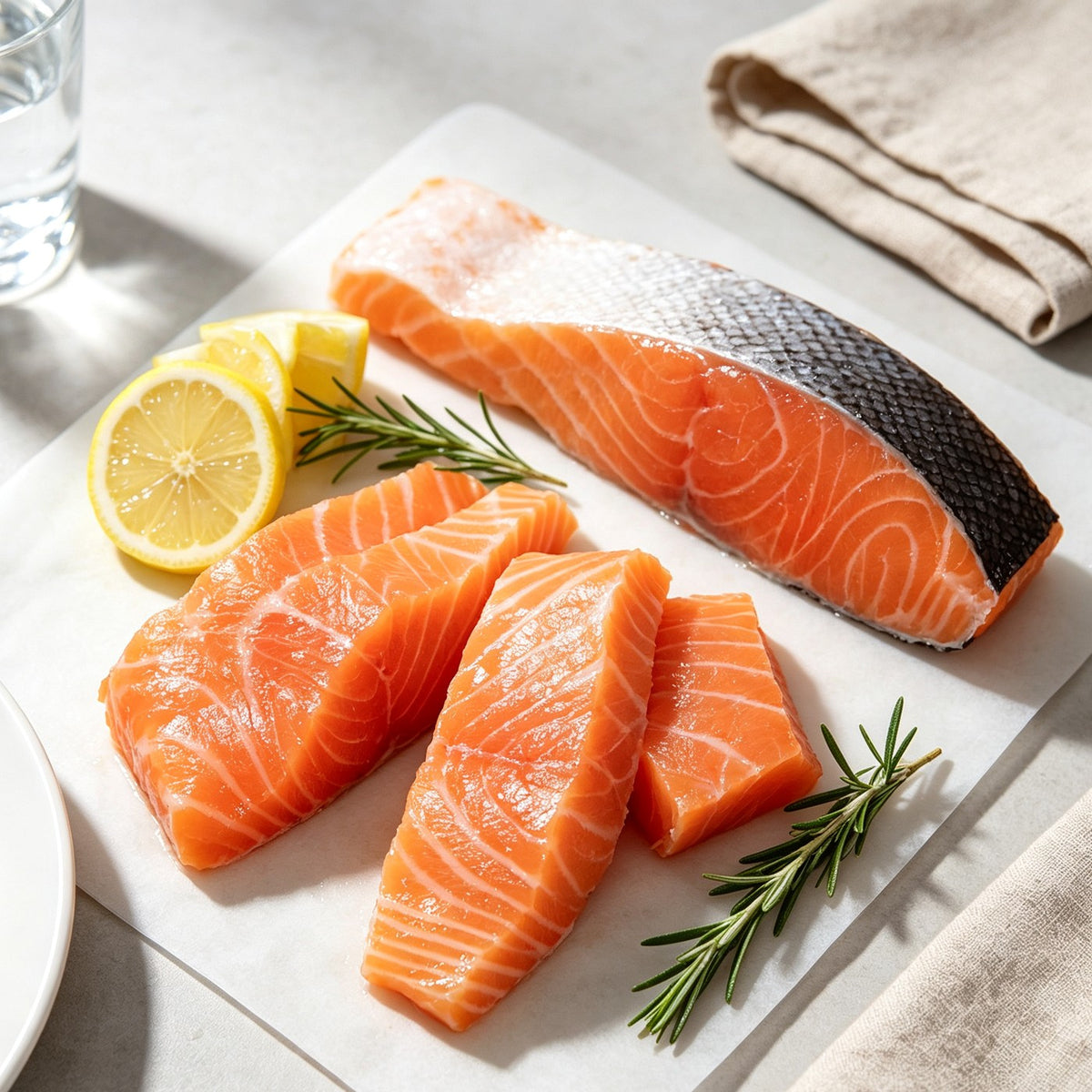 Premium Fresh Salmon Fillets - view 1
